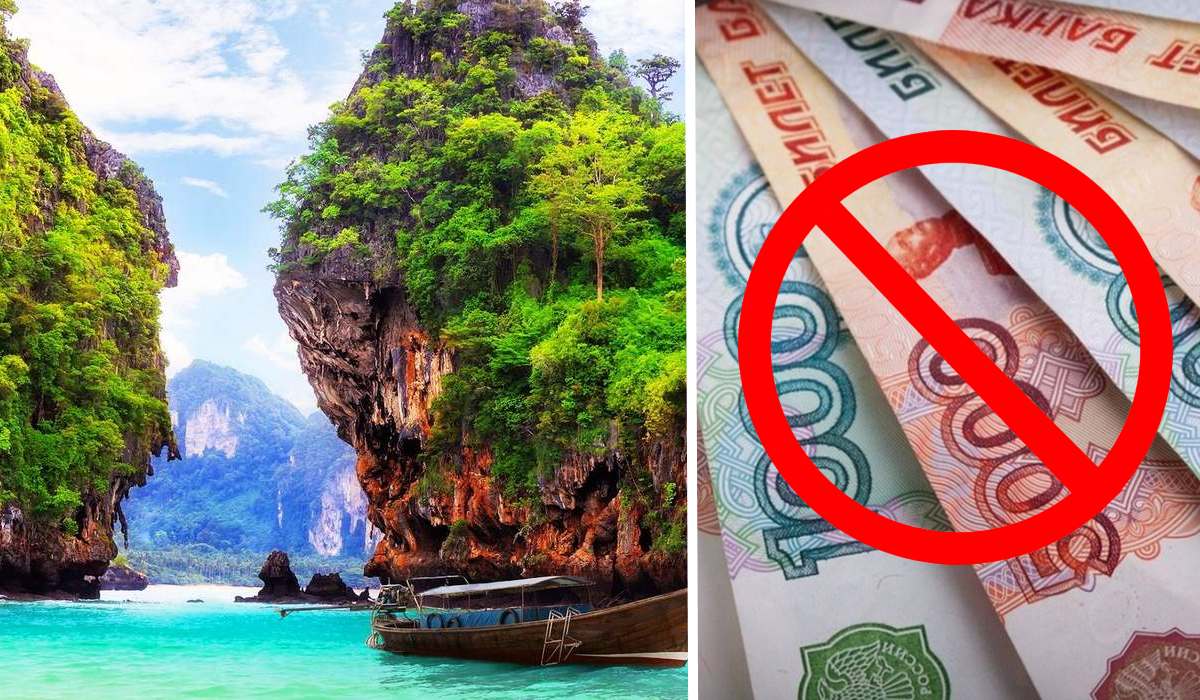 У Таїланді перестали приймати російські рублі, та не працюють банківські карти