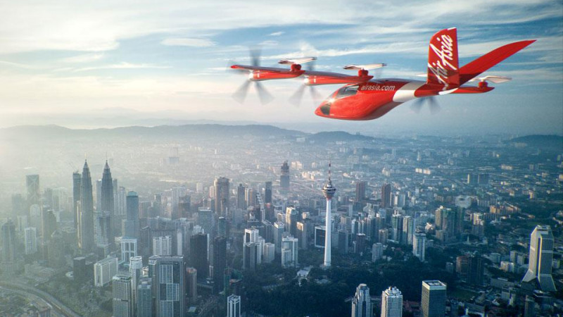 The airline will create an air taxi fleet of 100 aircraft