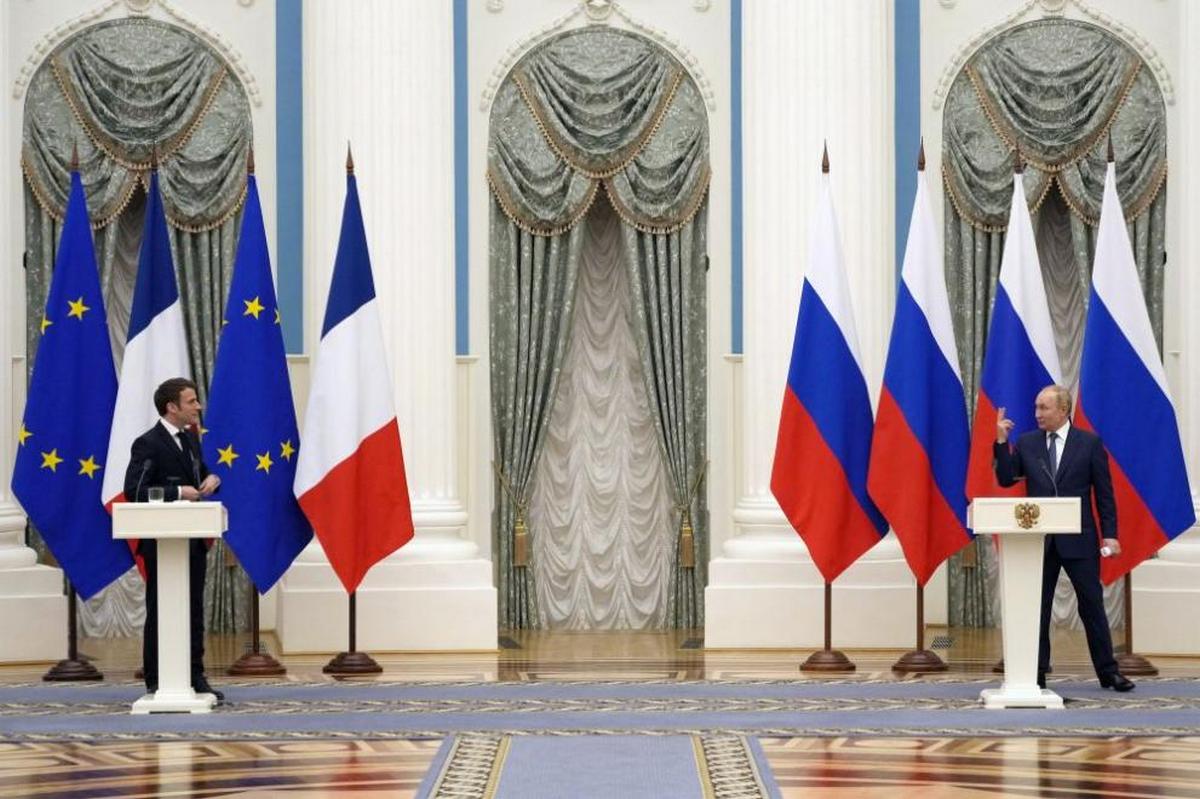 Путін та Макрон обговорили російсько-українські переговори