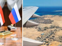 Росіяни скаржаться на зняття російських прапорів у готелях Єгипту