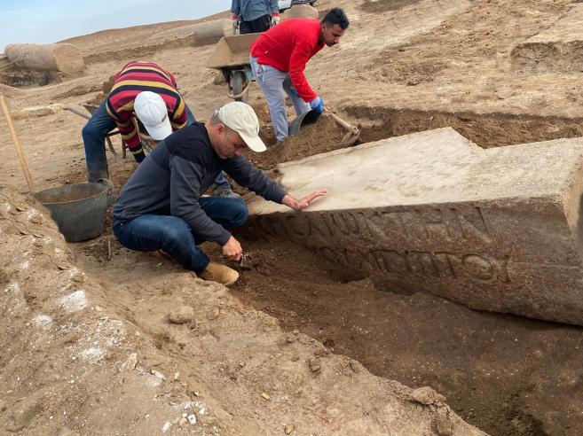 Archaeologists discover Greco-Roman temple of Zeus at Tel el-Farama