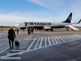 Літак Ryanair забув на Майорці 14 пасажирів