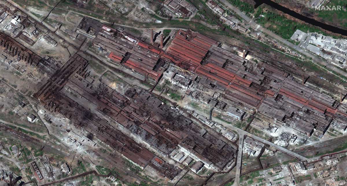 Росіяни майже повністю знищили металургічний комбінат "Азовсталь"