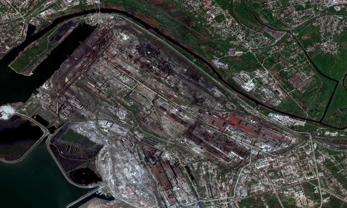 New photos of Azovstal are horrific: Russians completely destroyed factories in Mariupol