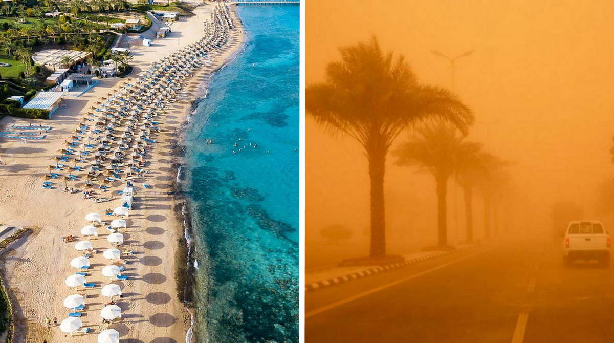 У Єгипті почалися погодні гойдалки: Хургада потрапила в аномальну зону