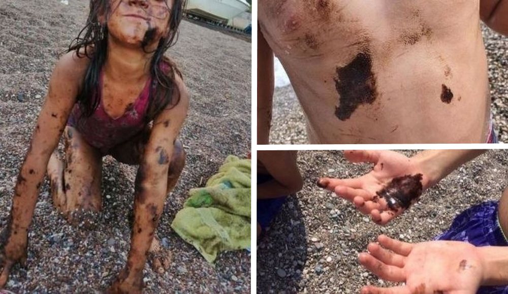 Turkey's tourism in danger: in Antalya, tourists began to leave the sea, covered with oil