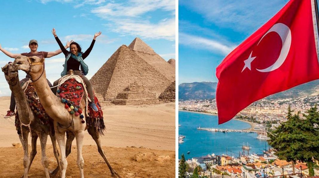 У Єгипті оголосили про початок експансії туристів із Туреччини