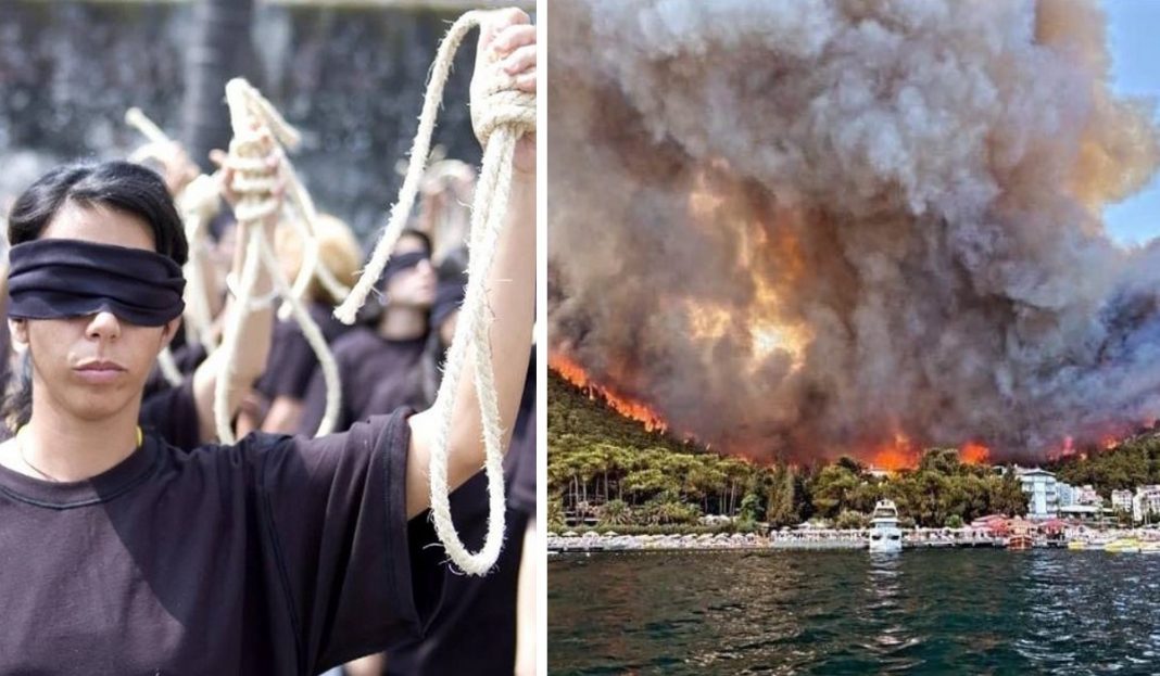 Пожежі на курортах підштовхнули Туреччину до смертної кари