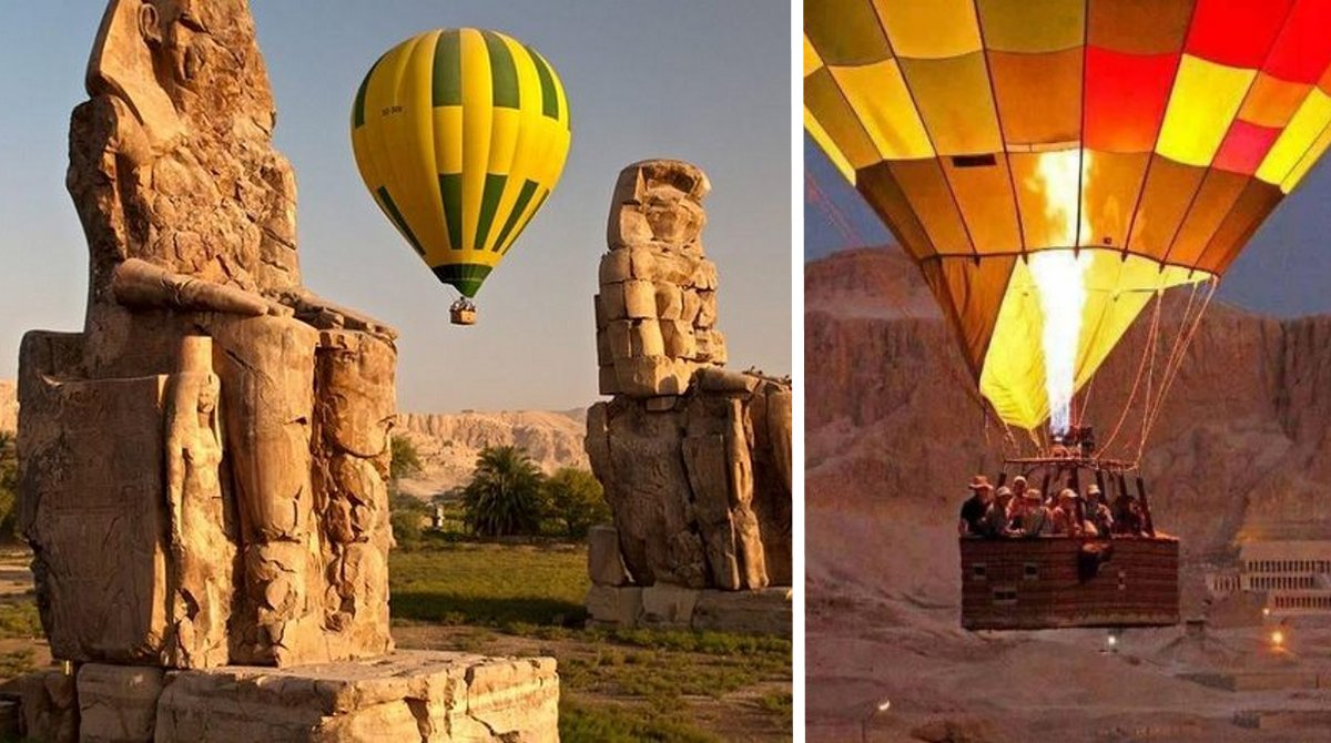 У Єгипті спільно підняли у небо українських та російських туристів