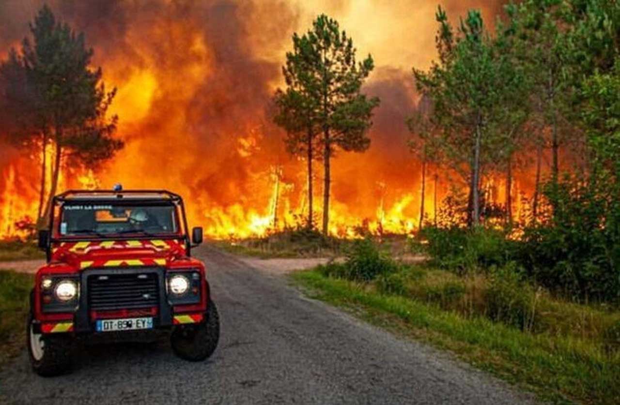 У Європі через лісові пожежі евакуйовано тисячі людей