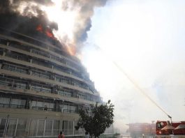 У Мармарисі через лісову пожежу спалахнув готель