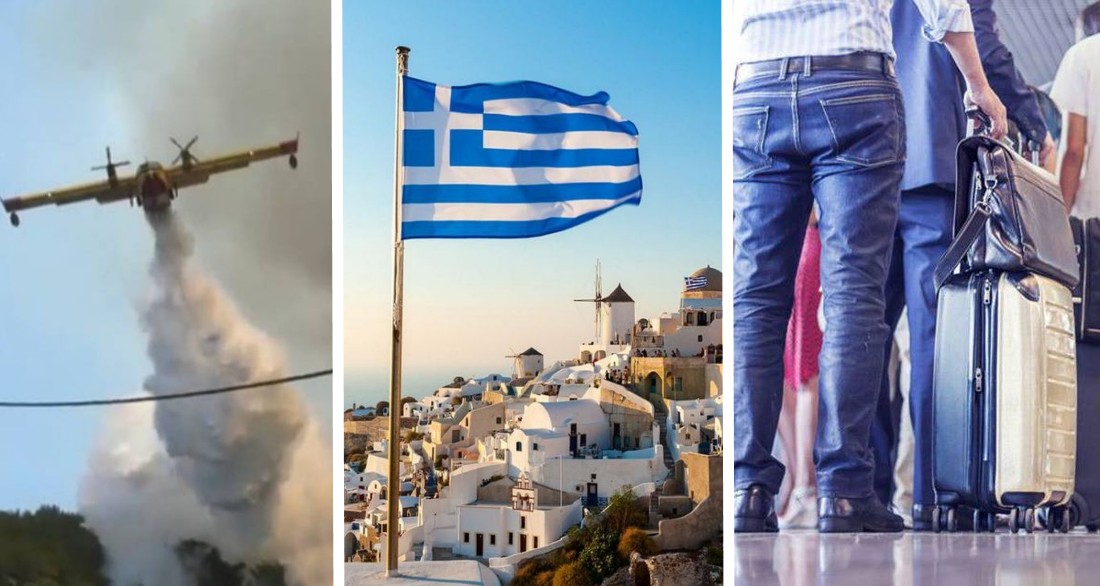 Зі знаменитого острова в Греції почали екстрено евакуювати туристів