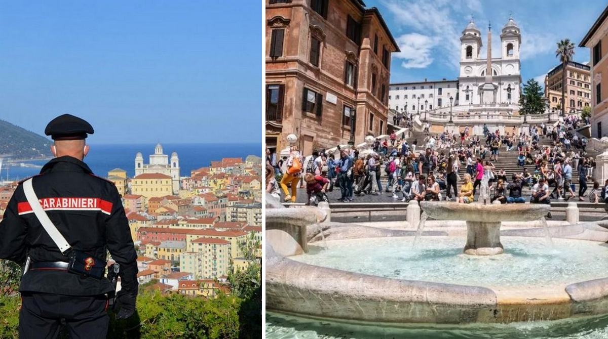 Турист занурив ноги у фонтан і був оштрафований на 500 євро
