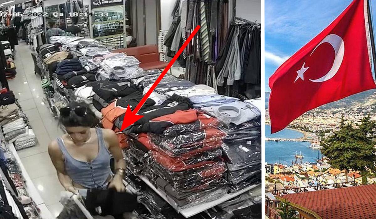 Турки обурилися нахабною крадіжкою російських туристів у магазині одягу