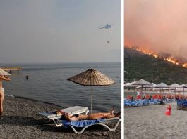 Турецька Анталія знову горить