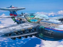 У Ємені представили концепт небесного готелю — «Летючий Титаніка»