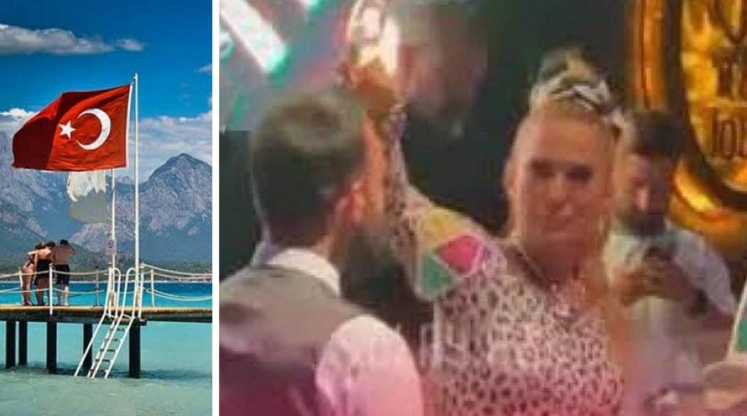 У Туреччині директору готелю на голову вилили шампанське, яке не сподобалось