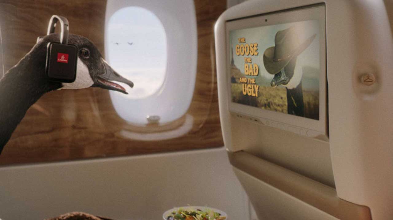 Авіакомпанію Emirates рекламуватиме гусак Джеррі