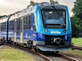 У Німеччині став на рейки перший пасажирський поїзд, який працює на водні