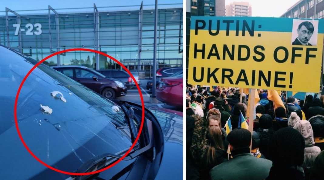 У Фінляндії автомобілі російських туристів почали закидати яйцями