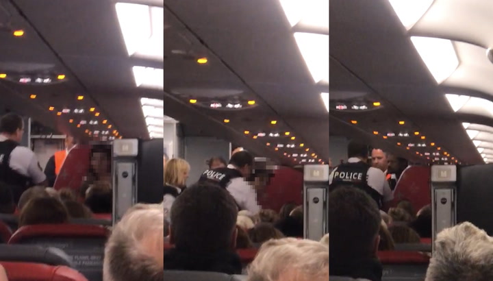 The tourist stripped down to her underwear and twice tried to storm the cockpit of the Jet2 plane