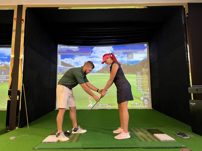 У Дубай відкрили найбільший на Близькому Сході критий гольф-клуб