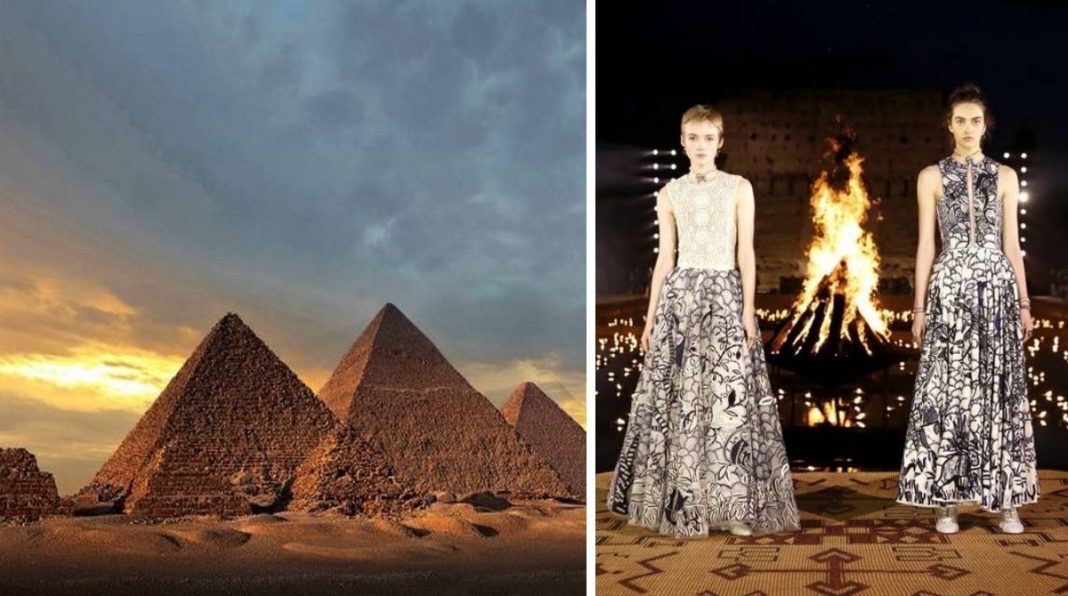 У Єгипті у пірамід Dior покаже туристам нову модну колекцію: стали відомі деталі шоу