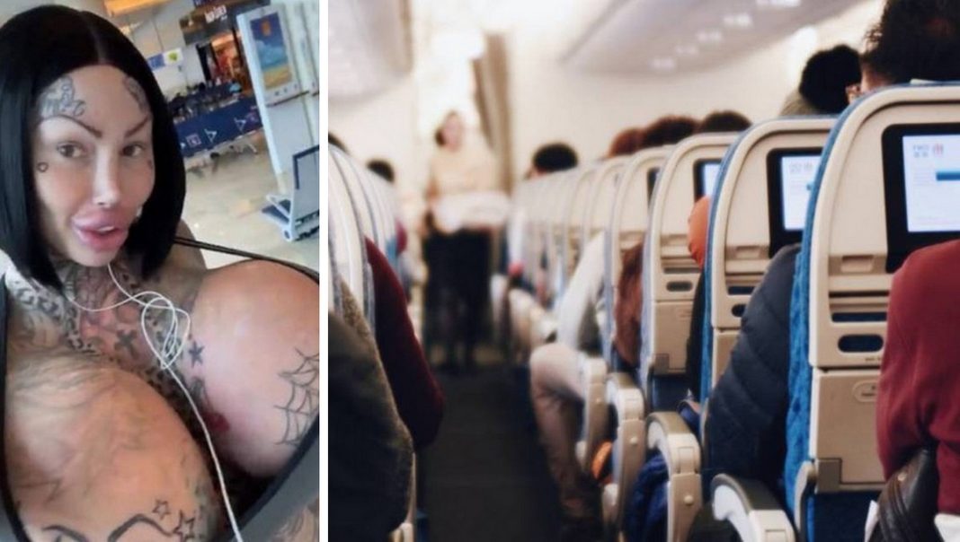 Пасажирку літака з гігантським бюстом зі скандалом пересадили у кухонний відсік