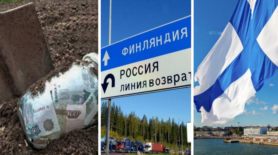 Російські туристи почали закопувати свою готівку євро в лісі на кордоні