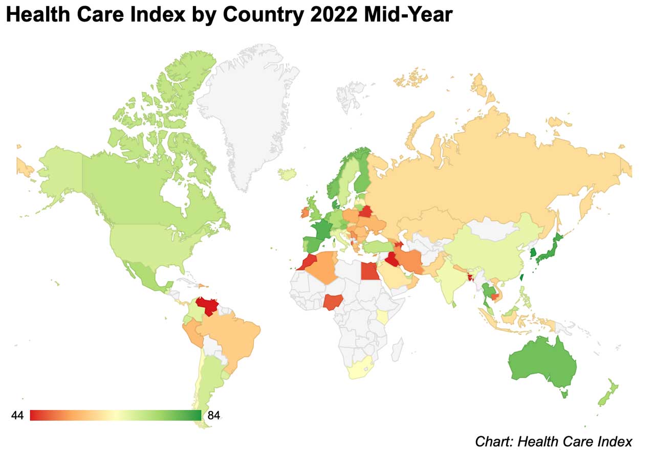 Складено рейтинг країн з найкращою медициною у світі