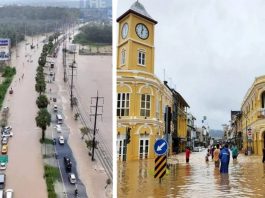 Пхукет пішов під воду: на вулицях повінь піднялася до пояса