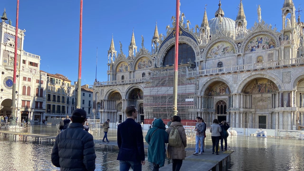 Бетонні огорожі захистять Сан-Марко у Венеції від повеней