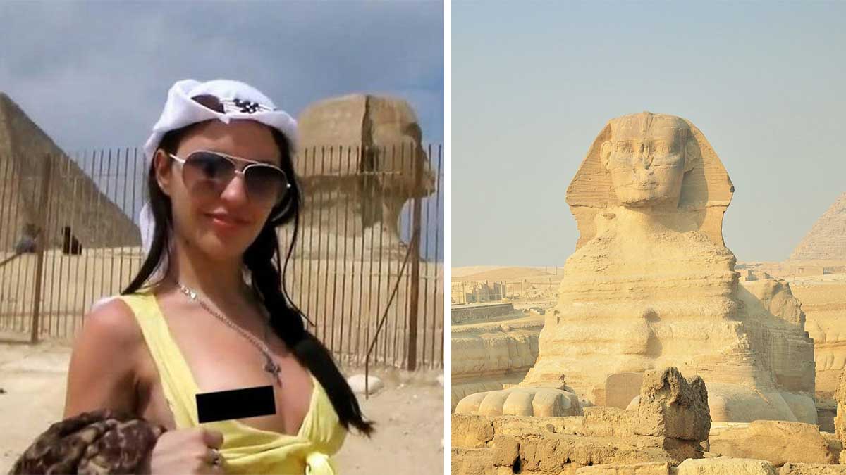 У Єгипті туристів закликали не фотографуватися оголеними біля пірамід
