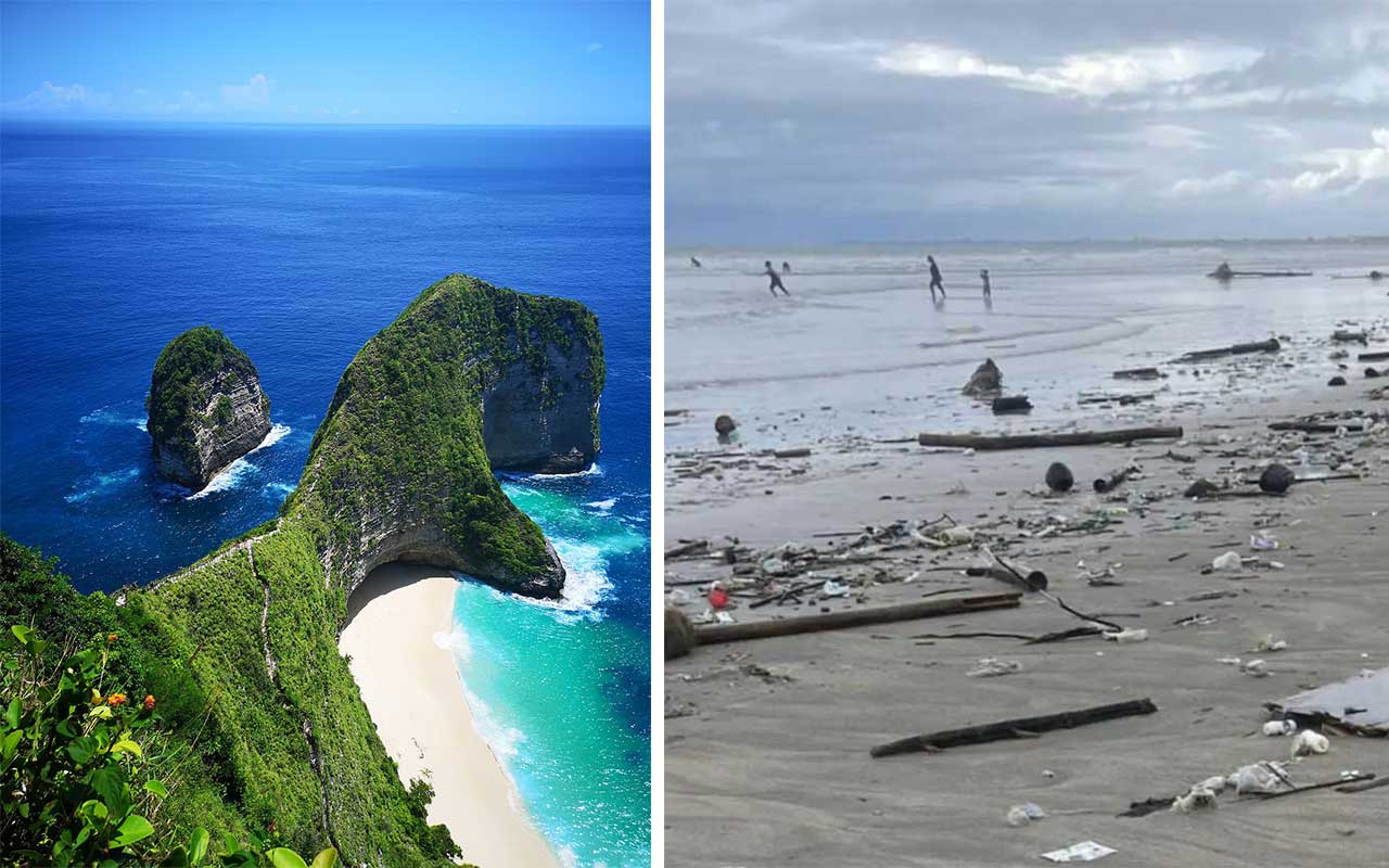 Туристи на Балі шоковані станом популярного туристичного пляжу