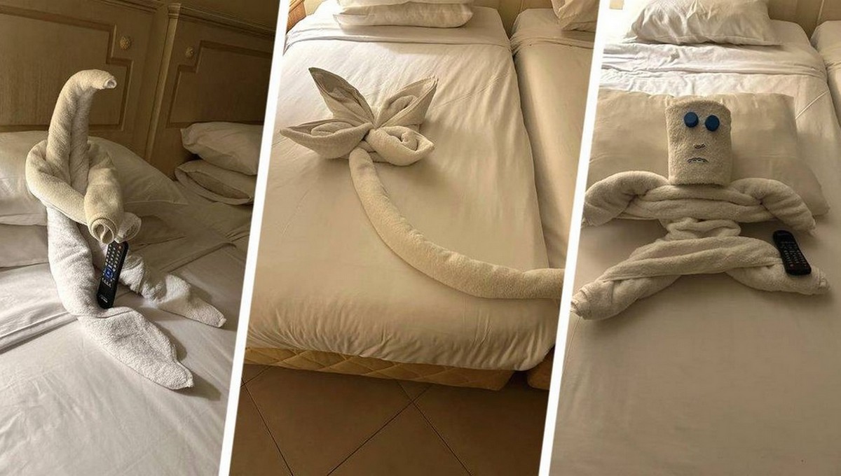 У готелях Єгипту на ліжках перестали робити лебедів із рушників