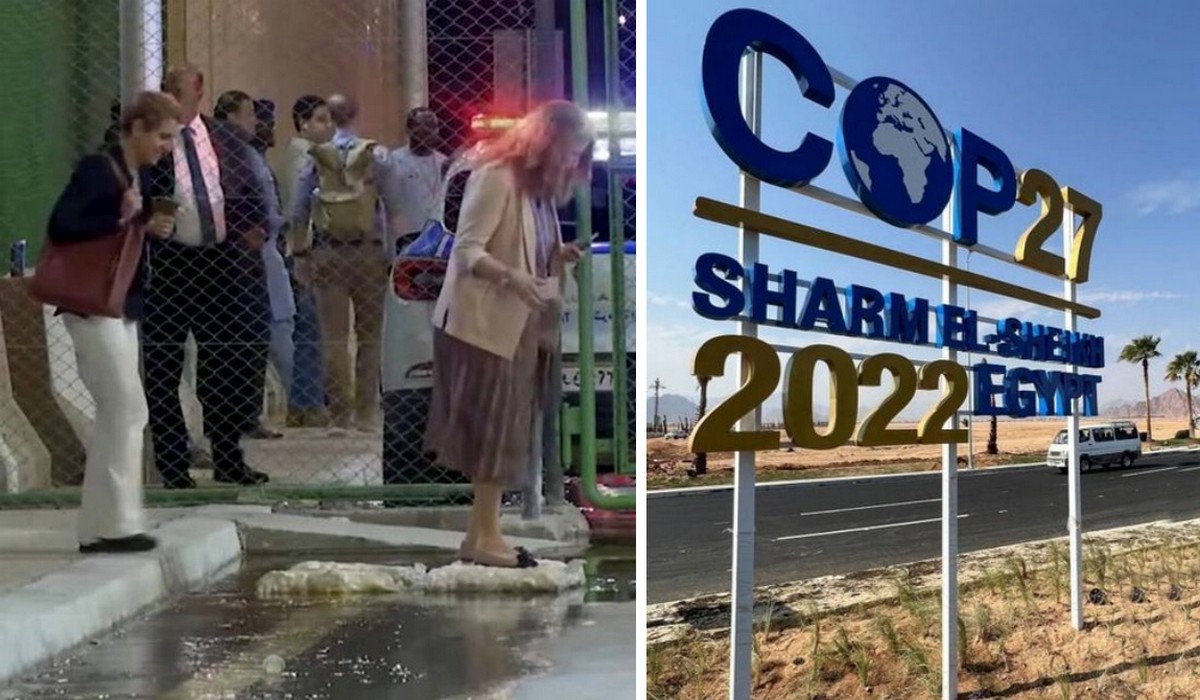 У Шарм-ель-Шейху на кліматичному саміті прорвало каналізацію, фекалії попливли курортом