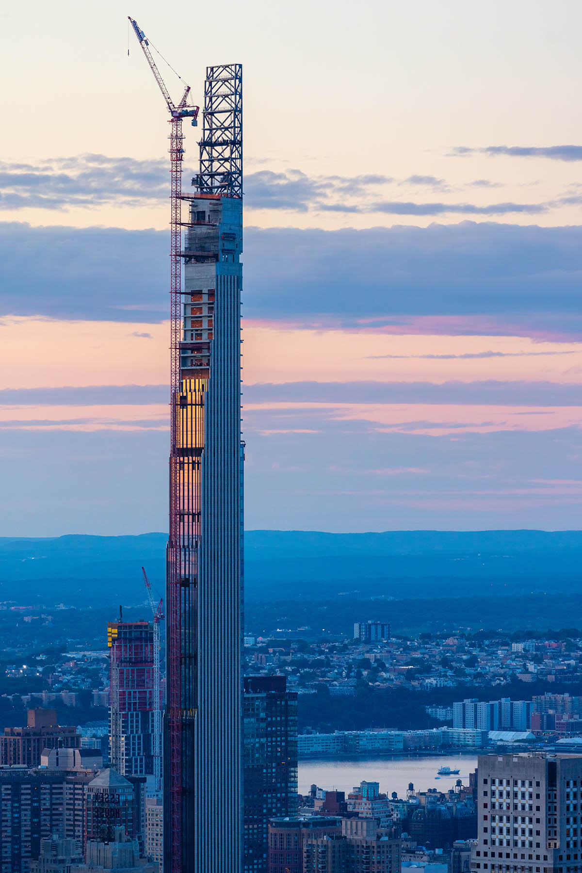 The thinnest skyscraper in the world has been completed in New York