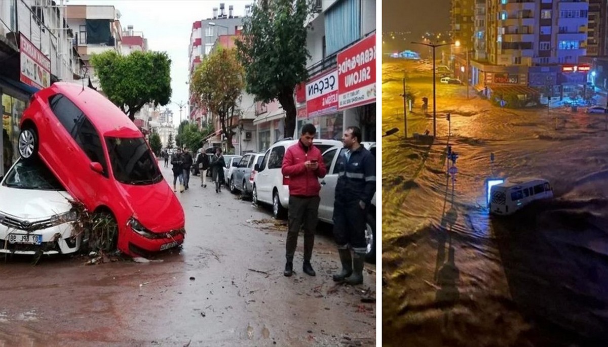 Туреччина оголосила помаранчевий рівень небезпеки у туристичних провінціях: Анталію з усіма туристами затопило