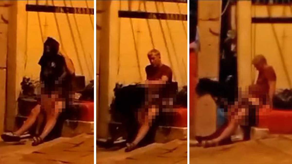 П'яний турист зайнявся сексом на публіці в Таїланді та потрапив на відео