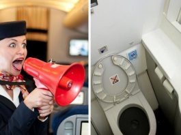 Стюардеса побила пасажира за користування туалетом