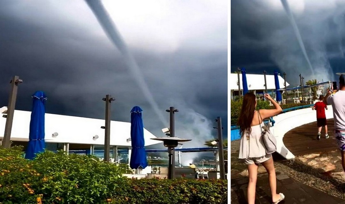 Столи літали у повітрі: на улюблений туристами Іспанський курорт обрушився неймовірною силою ураган