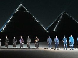 Dior провів у Єгипті перший в історії показ мод у пірамід Гізи