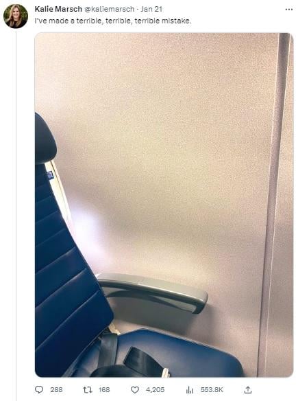 Tourists were told why there are seats without windows in airplanes and how to avoid them