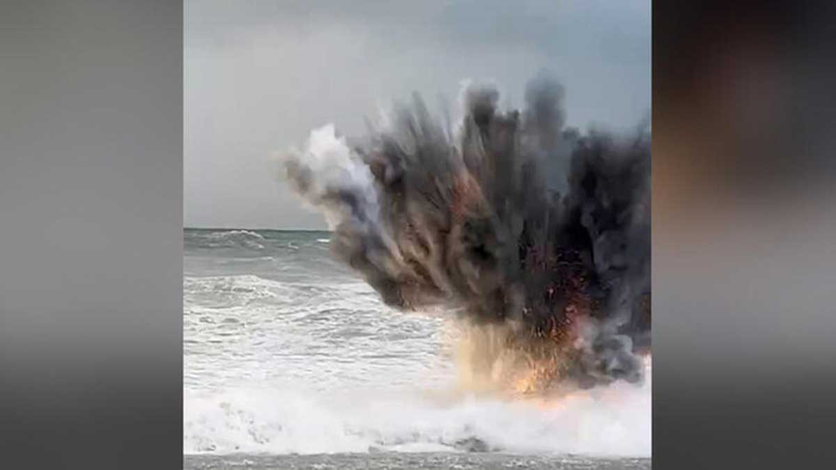 На пляжі в Батумі пролунав вибух