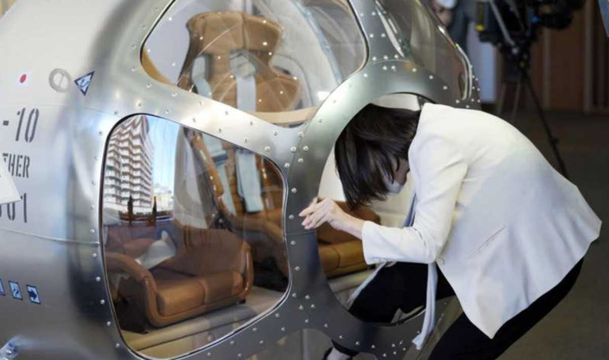 У космос за 200 000 доларів: Японія представила літаючу кулю для туристів