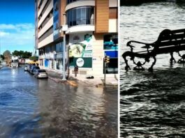 Море почало затоплювати прибережне місто Туреччини