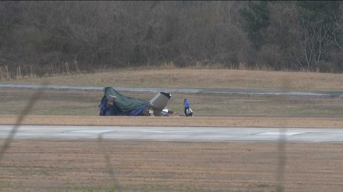 Відео з падінням літака в США з'явилося у мережі