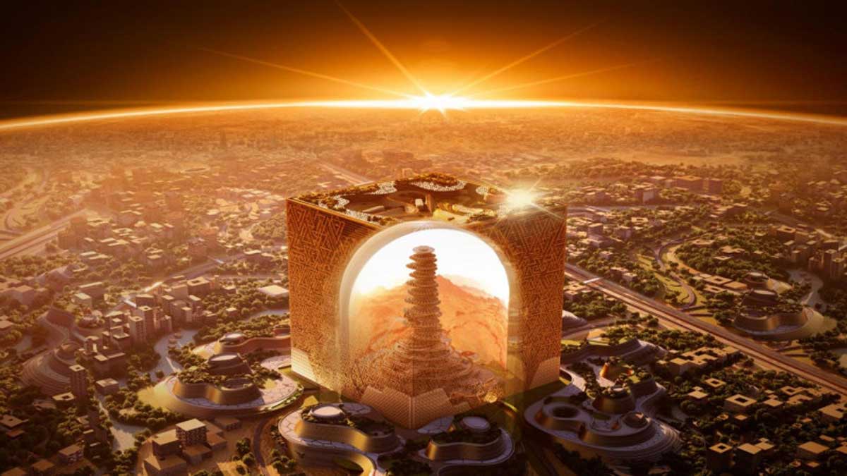 Фантастична будівля-куб з'явиться у Саудівській Аравії