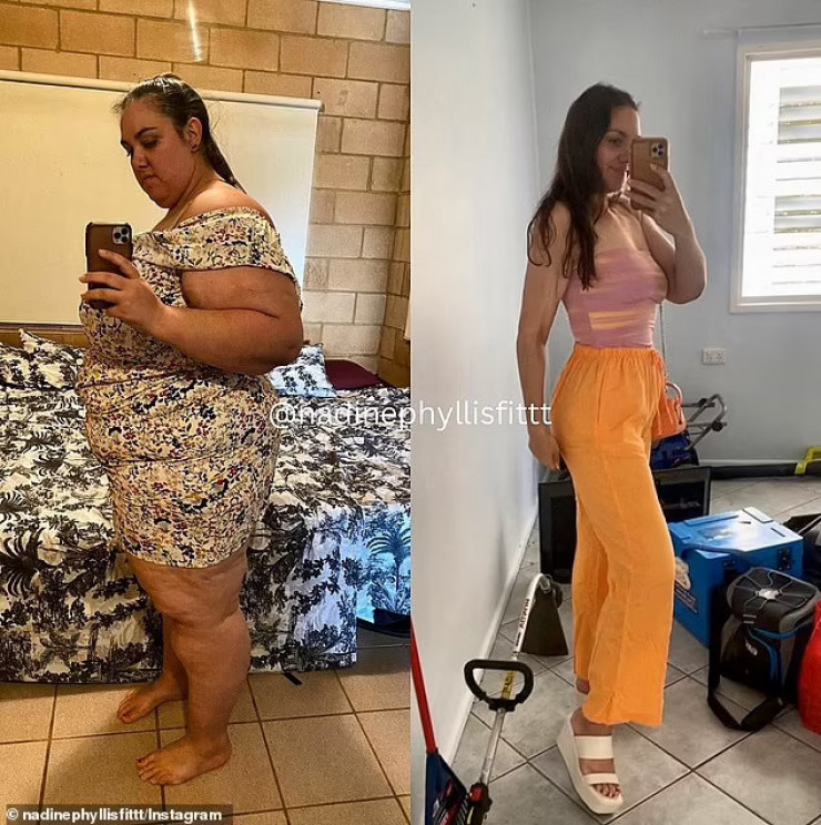 Australian woman lost 100 kilos to become a flight attendant