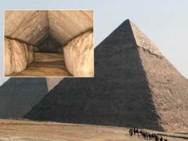Виявлений у піраміді Хеопса таємний коридор, може бути захистом справжньої похоронної камери